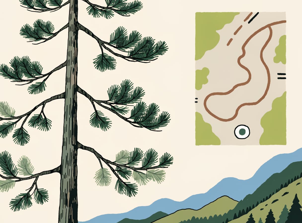 Camping scenery for Federal public lands